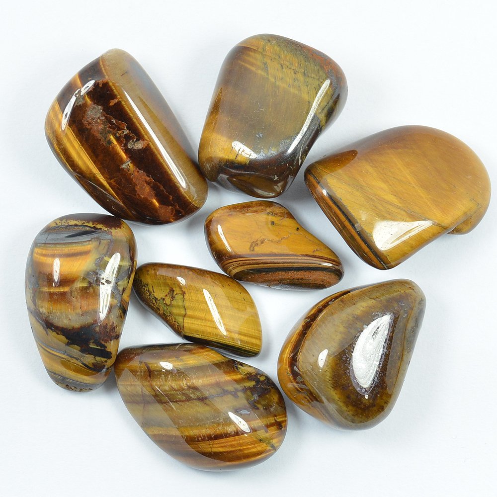 Tiger's Eye Tumbled stone | 100gm