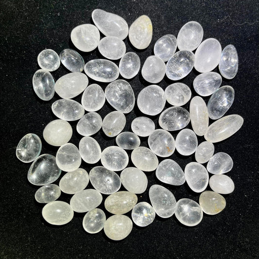 ✨ Unlock the Power of Clear Quartz Tumble Stones! ✨ | 100g