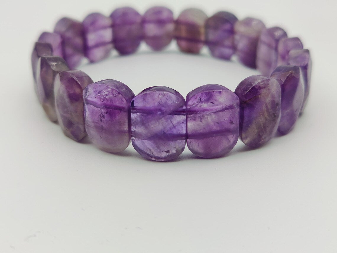 Natural Amethyst Bracelet | Stone of Calmness