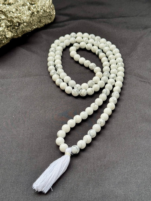 Howlite Mala |  Powerful Calming Stone