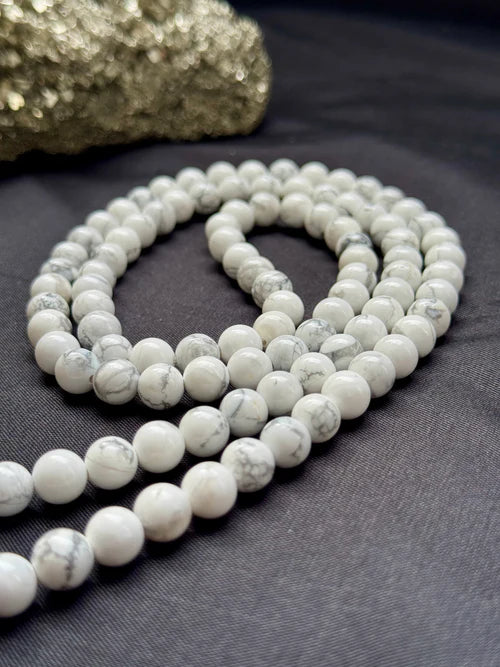 Howlite Mala |  Powerful Calming Stone