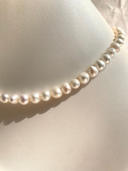 Cultured Pearl Beaded Necklace