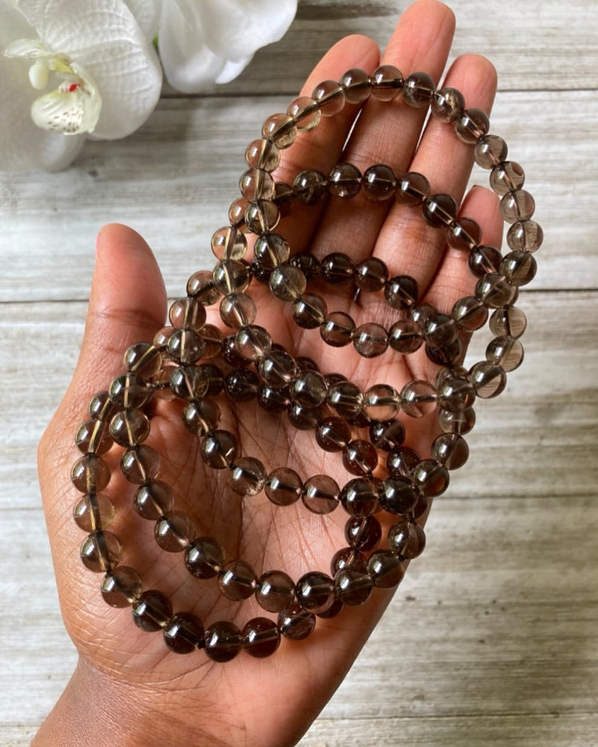 Smoky Quartz Bracelet -Protection from Negative Energies