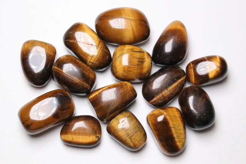 Tiger's Eye Tumbled stone  | 100gm